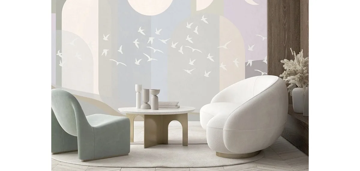 modern art deco wallpaper